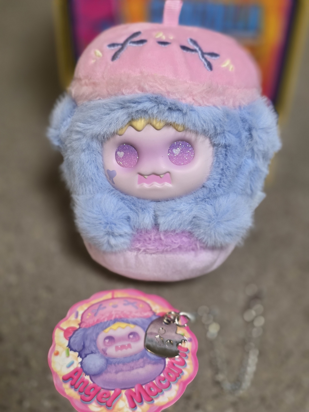 Shinwoo Angel Macaroon Plush Figure From The Bittwrsweet Series
